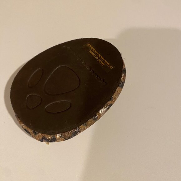 Build-A-Bear Replacement Leopard Print Shoe with Gold Bow - Picture 4 of 6